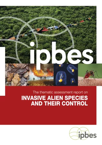 Cover of the IPBES Invasive Alien Species Assessment