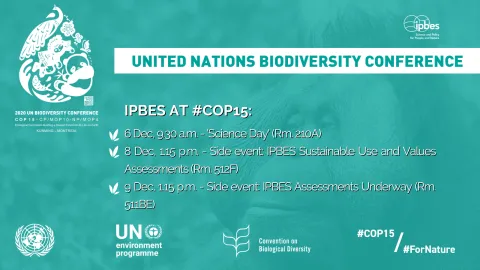 IPBES events at #COP15 